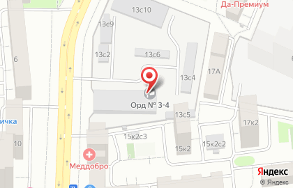 Мосводопровод Район по эксплуатации водопроводной сети №4 на карте