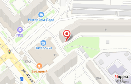 Продуктовый магазин Теремок на улице 250-летия Челябинска на карте