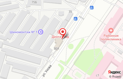 Автомойка Промтехсервис на карте
