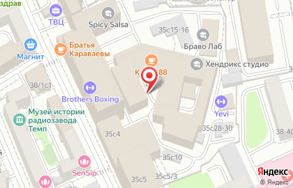 Служба доставки и логистики Сдэк на Третьяковской на карте