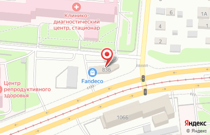 Розничный магазин Fandeco на карте