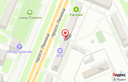 Ваше Страховое Агентство на проспекте Ленина на карте