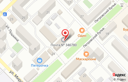 Ростелеком в Ростове-на-Дону на карте