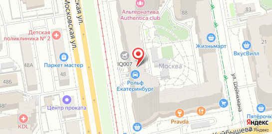 Монтессори-центр Путь ребёнка на Московской улице на карте