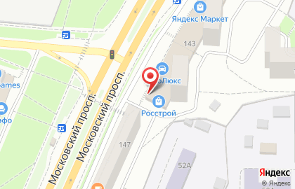 Торгово-производственная компания Росстрой на Московском проспекте на карте