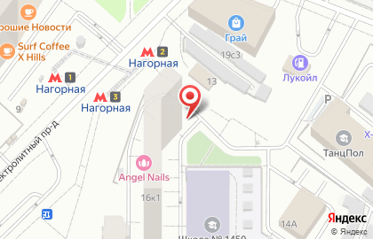 Центр косметологии в Москве на карте