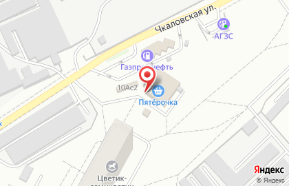 Магазин цифровой техники DNS на Чкаловской улице на карте