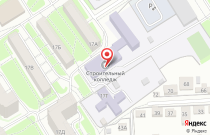 Участковая избирательная комиссия №548 в Смоленске на карте