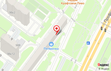 Супермаркет Пятёрочка в Москве на карте