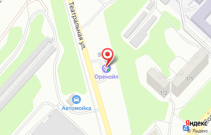 Оренойл на Театральной улице на карте
