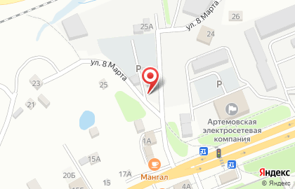 Торгово-сервисная компания Артем Авто на карте