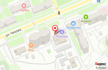 Компания Евроокна на улице Чехова на карте