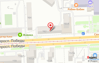 Магазин Профи на проспекте Победы на карте