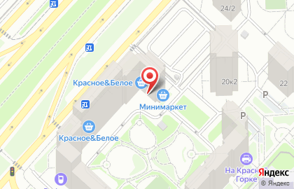 Мини-маркет на Комсомольском проспекте на карте