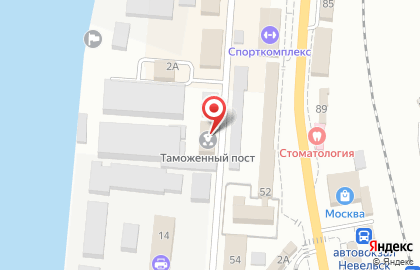 Сахалинская таможня на Рыбацкой улице на карте