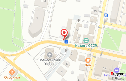 Магазин продуктов в Москве на карте