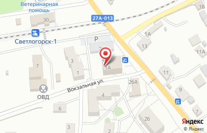Светлогорский городской суд на карте