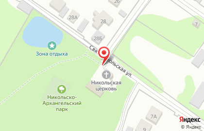 Никольский храм в Балашихе на карте