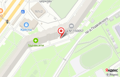 ЗАО Банк Жилищного Финансирования на Московском проспекте на карте