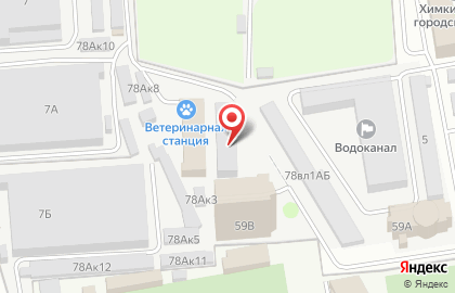 Автомастерская в Москве на карте