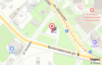 ННК на Волочаевской улице на карте