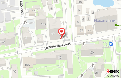 Магазин у дома Бристоль на улице Кролюницкого на карте