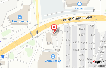 Пластика ОКОН на карте