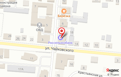 Россельхозбанк в Екатеринбурге на карте