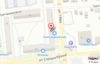 Аптека Планета Здоровья в Воткинске, на улице 1 Мая, 87 на карте
