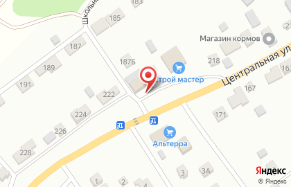 Продуктовый магазин в Барнауле на карте