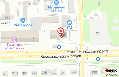 Sirius в Курчатовском районе на карте