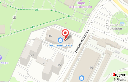 Магазин текстиля для дома Берга на карте