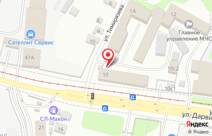 Компания Главдезцентр на улице Дарвина на карте
