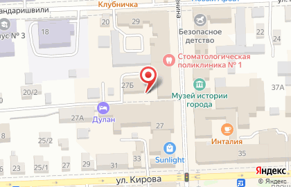 Рекламное агентство Line в Советском районе на карте