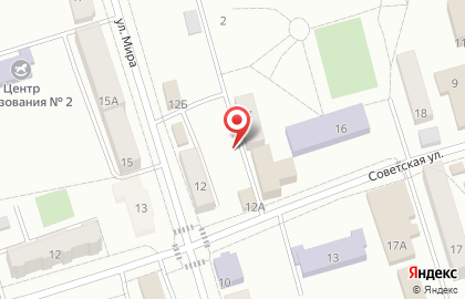 Мастерская по изготовлению памятников на Советской улице на карте