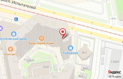 Центр слуховых аппаратов Родник на Коломяжском проспекте на карте