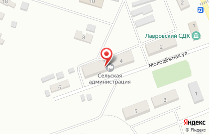 Участковый пункт полиции на Молодёжной улице на карте