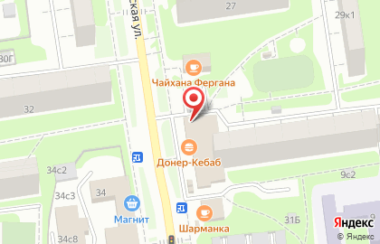 Магазин цветов Бабочка на Бирюлёвской улице на карте