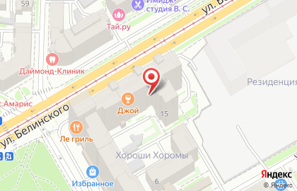 Ресторан Andrea's на метро Горьковская на карте