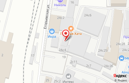 Интернет-магазин ГлавИкра в Егорьевском проезде на карте