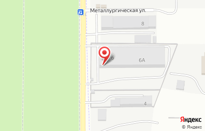 Торговая компания Белагроторг на Металлургической улице на карте