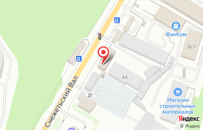 Магазин автозапчастей для спецтехники в Фокинском районе на карте