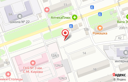 Магазин одежды для беременных 9 месяцев на проспекте Бумажников на карте