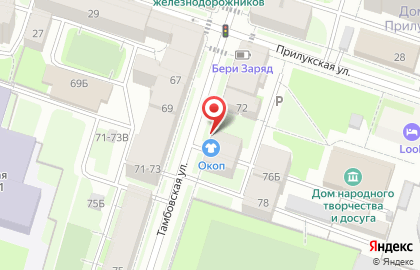 Продуктовый магазин в Санкт-Петербурге на карте