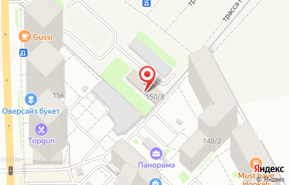 Вираж на улице Немировича-Данченко на карте