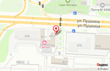 Центр здоровья НОГ доктора Виноградова на улице Пушкина на карте