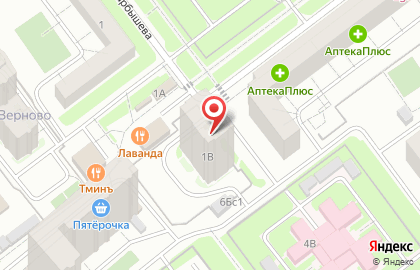 Автостоянка в Ульяновске на карте