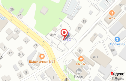 АГЗС в Уфе на карте