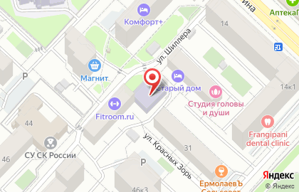 Центр творчества Максимум на улице Шиллера на карте