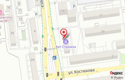 Детская библиотека №9 на улице Щорса на карте